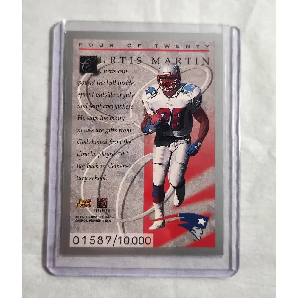 Donruss NFL Elite, Team Trademarks, Studio Rookies 10/59 Out Of 100 & 1587/10000